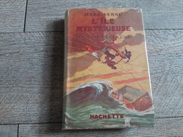 L'île Mystérieuse Les Naufragés De L'air  Jules Verne Hachette Illustré Faivre Aventure Enfantina 1930 - Hachette
