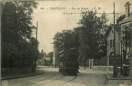 Châtillon * La Rue De Sceaux * Tram Tramway * Villa - Châtillon