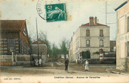 Châtillon * Vue Sur La Gendarmerie Nationale * Attelage De La Boulangerie HERSANT NARBONNE - Châtillon