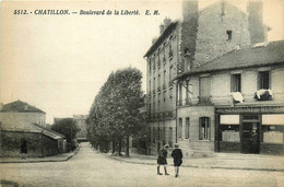Châtillon * Le Boulevard De La Liberté * Le Restaurant Du Bel Air - Châtillon