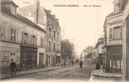 Châtillon Sous Bagneux * La Rue Du Ponceau * Couverture Plomberie * Commerces Magasins - Châtillon