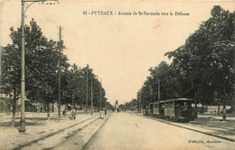 Puteaux * Avenue De St Germain Vers La Défense * Tramway Tram - Puteaux