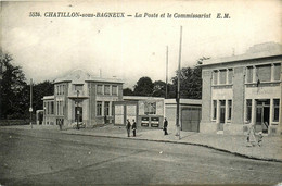 Châtillon Sous Bagneux * La Poste Et Le Commissariat De Police * Ptt - Châtillon