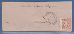 Bayern Mi.-Nr. 15 Mit OMR 232 Auf Brief Von Kaiserslatern Nach Lauterecken - Bayern (Baviera)