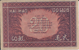 INDOCHINE  -  20 Cents Nd(1942)  -- UNC --.   Indochina - Indochina