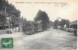 C/105        14      Riva-bella         Arrivée Du Train De Caen à La Gare Du Tramway - Riva Bella