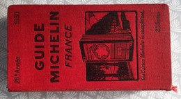 Guide Michelin 1930 B - Michelin-Führer