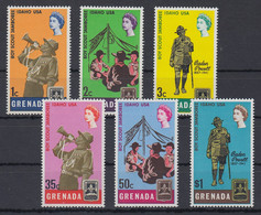 Grenada Satz Mi.-Nr. 255-60 ** / MNH Pfadfinder - Grenade (1974-...)