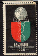 ERINNOPHILIE !-BRUXELLES 1935 - 1935 – Brussel (België)