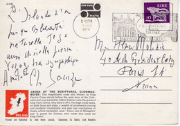 Irlanda (1979) - = Build On Secure Foundation Li Units Tax Free, Saving Certificates = Su Cartolina Per La Francia - Storia Postale