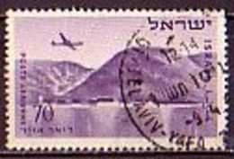 ISRAEL - 1953 - 1956 - Airmail -  Yv PA 10 (O) - Airmail