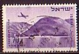 ISRAEL - 1953 - 1956 - Airmail -  Yv PA 10 (O) - Aéreo