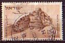 ISRAEL - 1953 - 1956 - Airmail -  Yv PA 12 (O) - Airmail