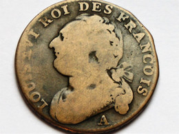 Belle Pièce De LOUIS XVI De 12 Deniers De 1791 A - 1789 – 1795 Monedas Constitucionales