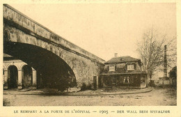 Le Strabourg Disparu * N°119 * Le Rempart à La Porte De L'hôpital , 1905 - Strasbourg