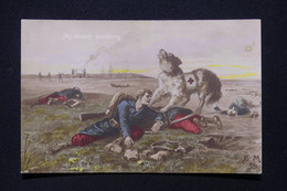 CROIX ROUGE - Carte Postale Du Chien Secouriste Sur Le Champ De Bataille - L 116493 - Red Cross