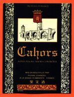 Etiquette Neuve De Vin De Cahors Pierre Chanove à La Grave D'ambarès - 75 Cl - Cahors