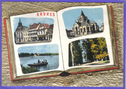 Carte Postale 62. Ardres  à Livre Ouvert Très Beau Plan - Ardres