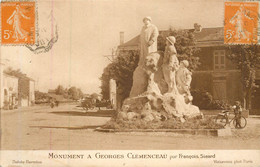 SAINTE HERMINE Monument à G. Clémenceau Par F. Sicard - Sainte Hermine