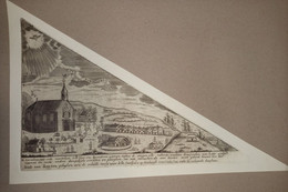 Bedevaartvaantje - BEVEREN - Heilige Cornelius - Kopergravure   (A497) - Religion & Esotérisme