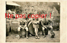 CARTE PHOTO FRANCAISE - SOLDATS ANGLAIS ET ECOSSAIS EN KILT - GUERRE 1914 1918 - Weltkrieg 1914-18