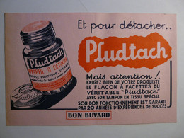 BUVARD ANCIEN - PLUDTACH APPAREIL A DETACHER - Textile & Vestimentaire