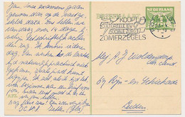 " Drukker " Blz. 43 - Zetten ( Spoorlijn Nijmegen - Geldermalsen ) - Gepost Te Rotterdam - Leiden 23.5.1940 - WOII - Storia Postale