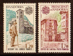 Andorre  1979   N° 276 Et 277  "Europa"  Neufs**  (cote Yvert: 12.00€) - Neufs