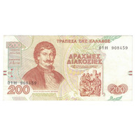 Billet, Grèce, 200 Drachmaes, 1996, 1996-09-02, KM:204a, SUP - Grèce