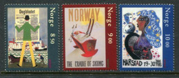 NORWAY 2003 Europa: Poster Art MNH / **.  Michel 1479-81 - Ungebraucht