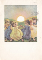 A. Zandrino - Bella Cartolina Bambini Viaggiata 1961 - Zandrino