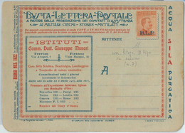 69582 - ITALY - POSTAL HISTORY - BPL COVER # 7  - MEDICINE Signed DIENA - ERROR - Sellos Para Sobres Publicitarios