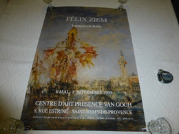 St-Rémy-de-Provence, Félix Ziem, Voyage En Italie, Centre Van Gogh, Affiche 1994  ; R10 - Afiches