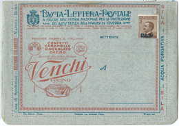 69607 - ITALY - POSTAL HISTORY - BLP Advert COVER # 4g - GASTRONOMY Sweets COCOA - Francobolli Per Buste Pubblicitarie (BLP)