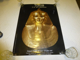 TANIS, L'or Des Pharaons, Grand Palais, Affiche 1987  ; R10 - Afiches