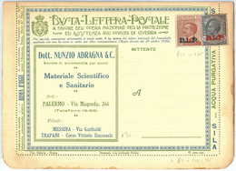 69577 - ITALY - POSTAL HISTORY -  BLP COVER # 14 + 18 - MEDICINE Chemicals - Sellos Para Sobres Publicitarios