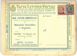 69577 - ITALY - POSTAL HISTORY -  BLP COVER # 14 + 18 - MEDICINE Chemicals - Stamps For Advertising Covers (BLP)