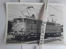 SNCF : Photo Originale SNCF 12,5 X 17,5 Cm : Locomotive électrique BB 9201 - Trenes