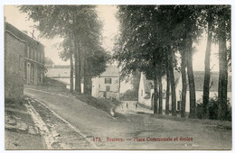 BELGIQUE : BRAIVES - PLACE COMMUNALE ET ECOLES - Braives