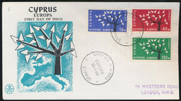 1963 Europa CEPT Sor Mi 215-217 FDC - Other & Unclassified