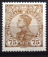 Portugal 1910 Nº 163- MH_ PTS3463 - Ongebruikt