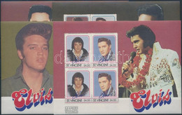 ** 1985 Elvis Presley Blokksor Mi 22-25 - Other & Unclassified