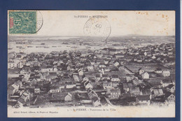 CPA Saint-Pierre-et-Miquelon Circulé - Saint Pierre And Miquelon