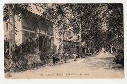 CPA 83/SAINTE-ANNE D' EVENOS , LA MAIRIE   CIRCULEE - Other & Unclassified