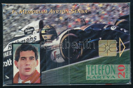 1995 Ayrton Senna Forma 1. Használatlan Telefonkártya Csak 4000 Pld! - Unclassified
