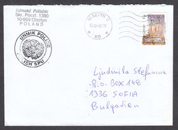 Poland - 07/2002, 2 Zl., UNMIK POLICE, POLISH SPU, Letter Ordinary - Brieven En Documenten