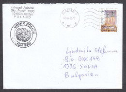 Poland - 07/2002, 2 Zl., UNMIK POLICE, POLISH SPU, Letter Ordinary - Covers & Documents