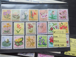 Ruanda Urundi 177/195 Fleurs Bloemen Mnh Neuf ** - Ungebraucht