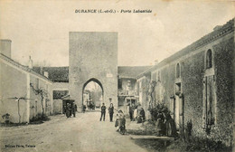 Durance * Rue Et La Porte Labastide * Villageois - Autres & Non Classés