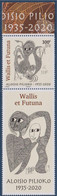 Aloisio Pilioko Wallis Et Futuna Timbre 300F Avec La Vignette Du Bloc (2.52€) - Ongebruikt